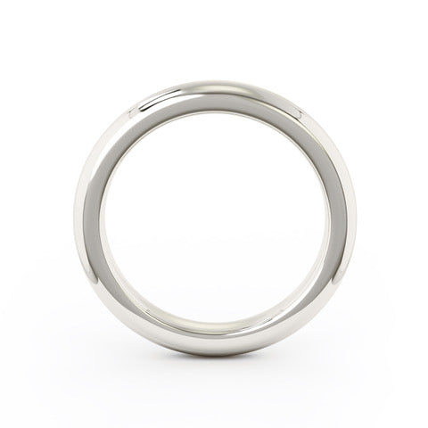 Eternity Cremation Band White Gold